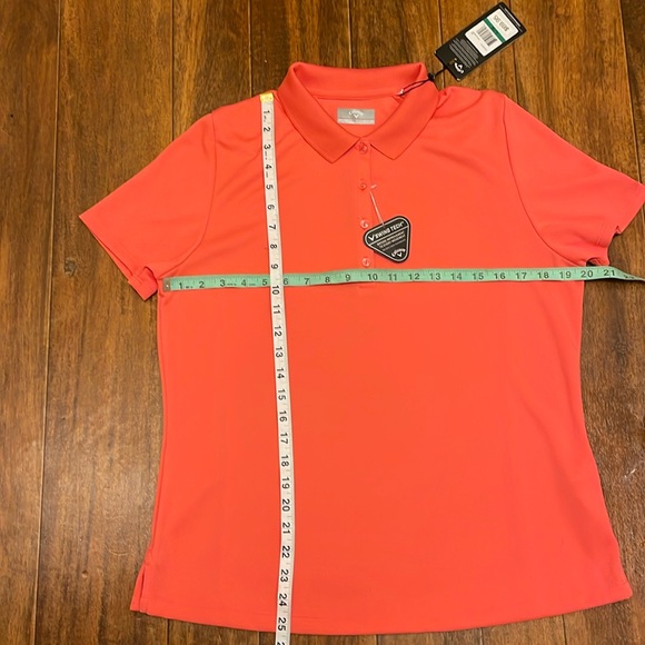 CALLAWAY Womens SS Swing Tech Polo - size large - Picture 2 of 5